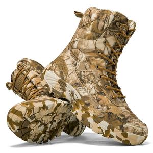Bottes <span class=keywords><strong>de</strong></span> Combat Camouflage Jungle Homme Nouvelles Grandes Tailles Tactiques Montantes pour Randonnée et Terrain en Extérieur - Product Image 5