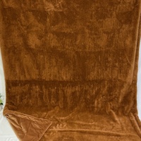 Couverture en fausse fourrure de lapin 100% polyester, couleur unie, chaude, pour lit et canapé, idéale pour les supermarchés