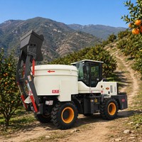 Camion malaxeur à béton autochargeur 4x4 à entraînement motorisé pour projets agricoles – Meilleur prix