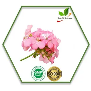 Produsen minyak Geranium murni dan alami dengan sertifikasi ISO dalam jumlah banyak dengan harga grosir