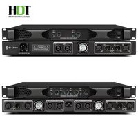 HDT&OEM Y2-2000 2*2000W Amplifier Digital Kelas D Dua Kanal 220V 30 Ohm Sistem Suara Stereo Pro Audio untuk Rumah dan Panggung