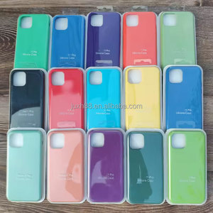 Fundas de Silicona Líquida para iPhone 17 16 15 14 13 12 11 Pro Max, Fundas Protectoras Antigolpes para Apple - Product Image 1