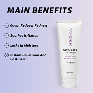 Gel réparateur après-soleil Post Laser personnalisé avec logo, gel apaisant à l'aloe vera pour le visage et le corps, soulagement des rougeurs, réparation de la peau, hydratant - Product Image 5