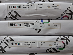 Stocklot lớn Định dạng bù đắp giấy bù đắp giấy woodfree bù đắp giấy 80 <span class=keywords><strong>GSM</strong></span> - Product Image 4