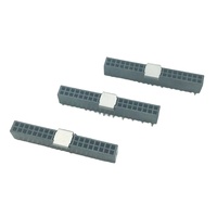 Horizontal 1.27mm PCB femelle en-tête double rangée SMT type 40 broches fabricant de connecteurs de bande