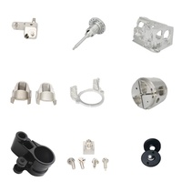 Pièces structurelles de robot en aluminium usinées CNC à faible volume, production d'ingénierie avec surface anodisée/polie