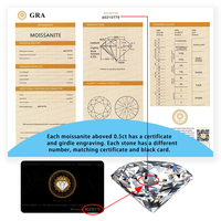 Starsgem, vente en gros directe d'usine, pierres précieuses en diamant certifiées VVS de couleur D, pierres précieuses en moissanite en vrac