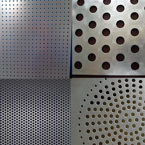 Thiết kế tùy chỉnh tấm mạ kẽm đục lỗ để trang trí tường bên ngoài và tấm giảm tiếng ồn - Product Image 2
