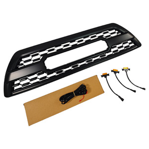 Trd Style Grille Abs Material For Toyota 4Runner 2006-2009 With <b>Led</b> <b>Light</b> <b>Bar</b> - Product Image 4