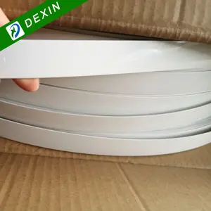 Màu Sắc Rắn Hoặc Gỗ Hạt PVC Băng Cạnh Dải Cao Su Viền Cho Ván Ép