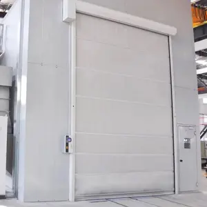 Seppes Automatic Industrial PVC High Speed Fast Rapid Overhead Rolling Roller Shutter Door