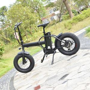 Vélo Électrique Pliant Fat Bike 16 Pouces pour Trajet Quotidien, Usine Chinoise, 36 V 250 W 350 W - Product Image 4