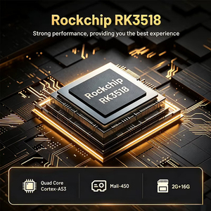 TV98 ATV X13 Boîtier TV Android 14 BT4.0 2 Go de RAM 16 Go de ROM 4K Décodeur Android avec écran numérique - Product Image 5