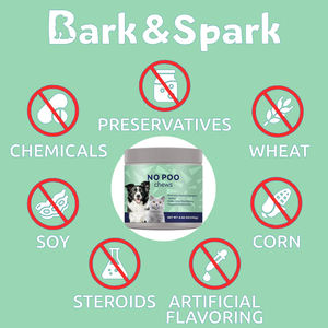 Geen Poephondensupplementen Natuurlijke Prebiotica & Pompoen, Bevordert Een Gezond Spijsverteringssysteem, Ondersteunt De Darmflora Voor Alle Rassen En Leeftijden - Product Image 3