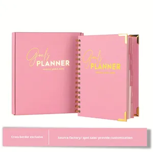 Cuaderno con Encuadernación en Espiral, 2026, Ruso, Inglés, Español, Tapa Dura, Planificador, Caja <span class=keywords><strong>de</strong></span> Regalo - Product Image 2
