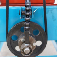 Machine à éplucher et à décortiquer le maïs pour usage agricole