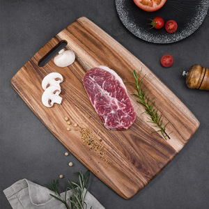 Acacia <b>Wood</b> Cutting Board 36x24x1.5cm Rectangle Solid <b>Wood</b> Kitchen Chopping <b>Block</b> - Product Image 1
