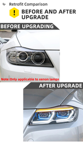 Mj cho BMW 3 Series E90 LED đầu đèn 2005-2012 Điều kiện Mới Halogen Xenon phía trước ánh sáng nâng cấp phía trước đèn Đèn pha - Product Image 5