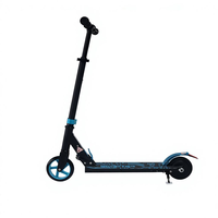 Trottinette électrique pour enfants 80W 25.2V, pliable, frein arrière, vitesse maximale 8 km/h, sports de plein air
