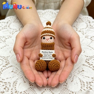Figura <span class=keywords><strong>de</strong></span> Ganchillo Divertida y Traviesa <span class=keywords><strong>de</strong></span> Apoyo Emocional Hecha a Mano para Fiesta <span class=keywords><strong>de</strong></span> Despedida <span class=keywords><strong>de</strong></span> Soltera, Venta al por Mayor Personalizada - Product Image 4