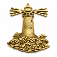 Badge nominatif personnalisé en métal, magnétique, en laiton, avec graphiques imprimés, à fixation par épingle, pour l'identification du personnel et la réception