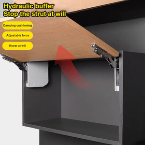 Rabat de levage matériel mécanique lourd <span class=keywords><strong>amortisseur</strong></span> pliant placard charnières supérieures tige mur séjour armoire de <span class=keywords><strong>cuisine</strong></span> porte soulever Support - Product Image 5