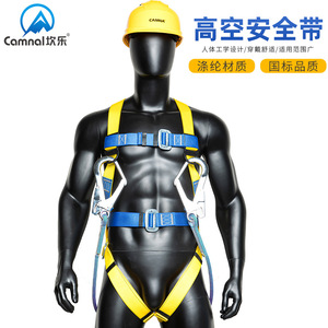 Arnés de Seguridad para Trabajo en Altura, Arnés de Cuerpo Completo de 5 Puntos de Poliéster, Resistencia a la Rotura de 1200 Kg, con Anillo en D de Acero Inoxidable - Product Image 4