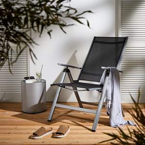 <span class=keywords><strong>Fauteuil</strong></span> <span class=keywords><strong>de</strong></span> salle à manger en aluminium pliable XXL avec <span class=keywords><strong>dossier</strong></span> haut <span class=keywords><strong>réglable</strong></span> pour porche, piscine, <span class=keywords><strong>jardin</strong></span>, Patio - Product Image 4