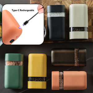 Shaker à épices électrique rechargeable Type-C pour la cuisine, moulin à poivre <span class=keywords><strong>et</strong></span> à sel, recharge USB, nouveauté - Product Image 5