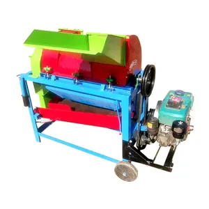 Pertanian Multifungsi Jagung Jagung Beras Gandum Sorgum Kedelai Willet Rapeseed Thresher Sheller Dehuller Proses Mesin Kupas