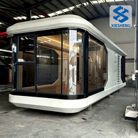 Capsule spatiale préfabriquée de conception moderne et luxueuse avec système intelligent, vente en gros d'usine