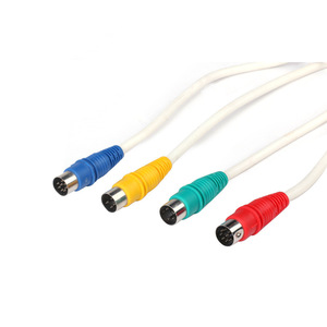 Av <b>Cable</b> Md4 Male To 3Rca Male Video Converter For Tv Pvc Jacket Copper Conductor - Product Image 4