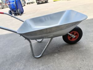 Carretilla galvanizada de Europa de las ventas calientes del nuevo diseño <span class=keywords><strong>2022</strong></span> con la carretilla ligera wb5204 del jardín - Product Image 2