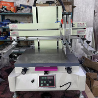 Máquina de Serigrafía Plana Meichao Mini Tipo 4060, Nueva Impresora de Etiquetas Semiautomática de Alta Velocidad, 300x500mm, 1200pcs/h