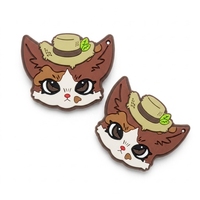 Patch en PVC souple double face personnalisé, logo en caoutchouc 3D gaufré double face, badges en PVC imperméables pour vêtements, sacs, chapeaux, accessoires vestimentaires