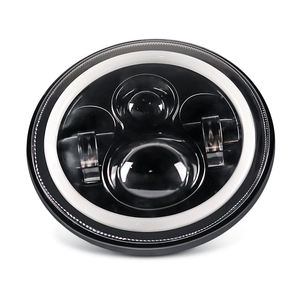 Valesun-faros Led de haz Alto y Bajo de 7 pulgadas, 60w, resistente al agua, Ip67, H4, Ojo de Ángel, Drl, 6500k, señal de giro para camión <span class=keywords><strong>JK</strong></span>, JL, SUV, 4x4 - Product Image 2