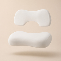 Oreiller en mousse à mémoire de forme JeeBay personnalisé avec logo couleur, orthopédique, à récupération lente, respirant, réglable en hauteur, pour dormeurs latéraux