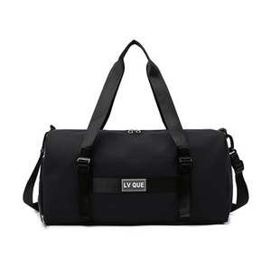Bolsa de viaje de gimnasio de gran capacidad Oxford Duffle con logotipo personalizado para hombre, bolsa de lona de almacenamiento de fin de semana - Product Image 1