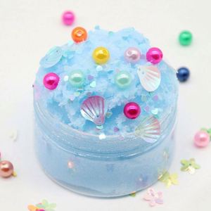 Wholesale Colored Clay Silky <b>Slime</b> Toys Cute Glitter Ball Rainbow Jelly Kit Educational DIY Galaxy Stress Reliever for Kids - Product Image 3