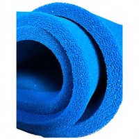 Feuille de mousse de silicone à cellules ouvertes SHB-20-10, densité 200 kg/m³, épaisseur 10 mm, bleue, pour table de presse à chaud et repassage, fabriquée en Chine
