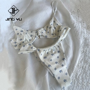 Fabricante de Bikinis, Bikini Micro Estampado de Verano de Alta Calidad, Conjunto de Traje de Baño de Nailon Reciclado Personalizado - Product Image 2