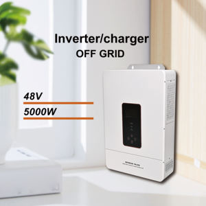 48V 5000W 208/220/230/240Vac <span class=keywords><strong>50Hz</strong></span>/60Hz 순수 사인파 Mppt 전원 끄기 그리드 순수 사인파 태양열 인버터 충전기 - Product Image 2