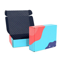 Cajas de correo pequeñas OEM al por mayor con inserto personalizado cajas de embalaje de envío de cartón corrugado ecológico logotipo personalizado