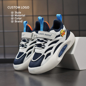 2025 nuove scarpe sportive da ragazzo per la corsa Casual da bambino primavera e autunno con maglia traspirante antiscivolo comode e pratiche - Product Image 2