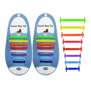 No-Tie Silicone Shoelaces for Kids & Adults-Waterproof Dishwasher/Microwave/Oven Safe Sustainable - Product Image 1