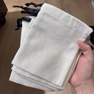 Cheap Low Moq <b>Small</b> Cotton Muslin Drawstring <b>Bag</b> 100% Organic Cotton Dust Pouch with <b>Black</b> Ribbon - Product Image 6