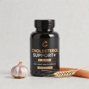 OEM Vegan Vitamin E & CoQ10 Kräuter ergänzungen Cholesterin Support Kapseln für die Herz gesundheit - Product Image 1