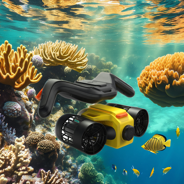 500W Electric Sublue Jet Underwater Scooter MSDS Approved Sea Scooter for Sea Swimming & Diving Gear Accessory