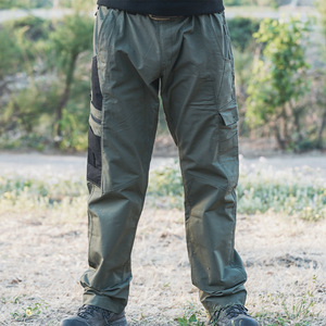 <span class=keywords><strong>Pantaloni</strong></span> Tattici Traspiranti a Gamba Dritta in Misto Cotone Poliestere <span class=keywords><strong>con</strong></span> Sistema di Espansione al Ginocchio per Lavoro all'Aperto, Escursionismo e Allenamento - Offerta Speciale - Product Image 6