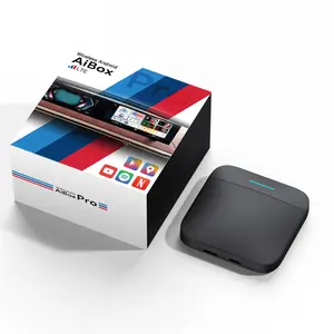 TIMEKNOW pour BMW sans fil CarPlay Android Ai Box processeur octa-core 4GB 64GB avec YouTube Netflix SIM TF pour ID6 ID7 ID8 E90
